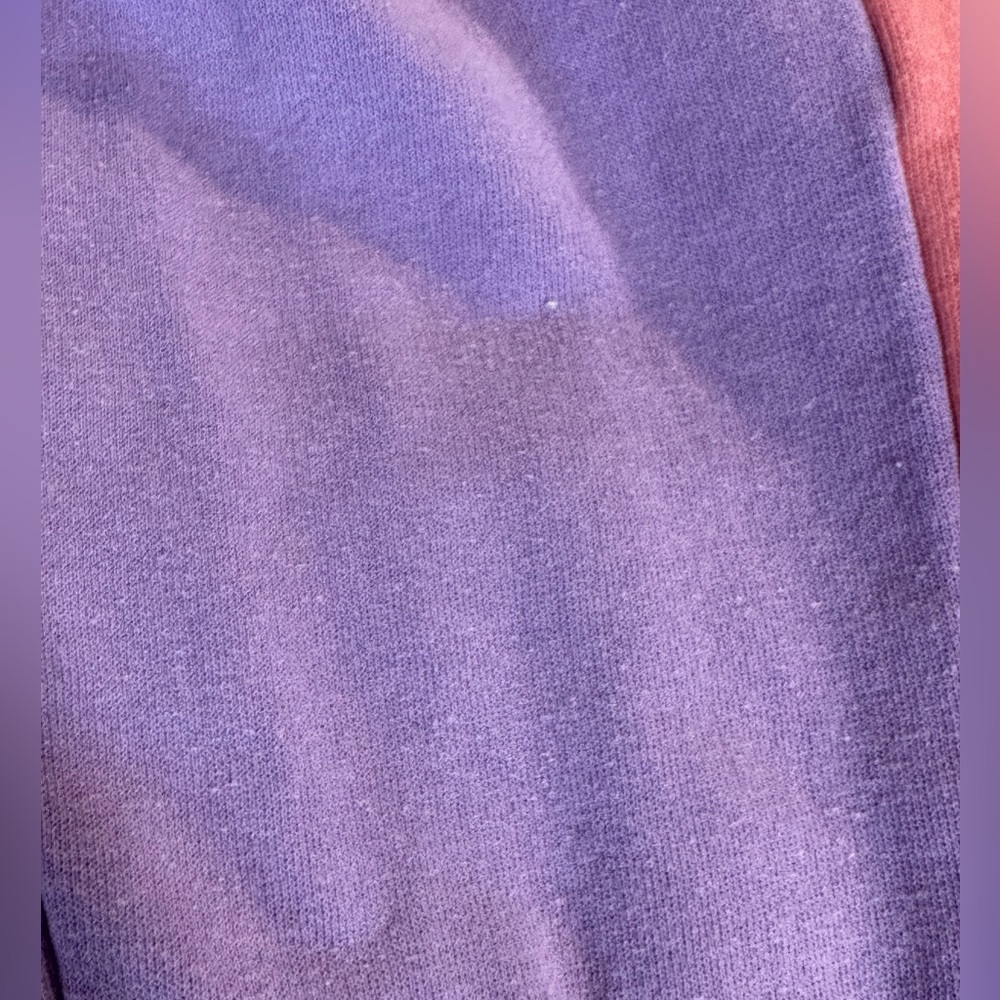 FabKids girls’ jogger sweatpants in pink and purple sz 6-7 - Picture 6 of 9